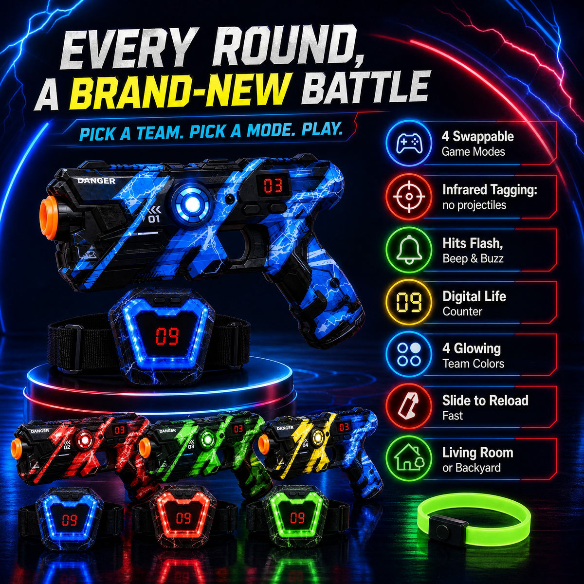 Every Round, a Brand-New Battle