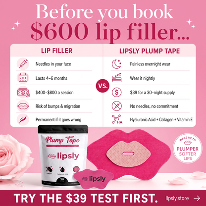 Lipsly™ - Plumper, Softer-Looking Lips, Overnight